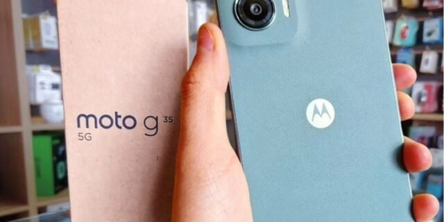 Smartphone Motorola Moto G35 256GB Cinza 5G 4GB RAM+8GB Ram Boost 5G 6,7″ Câm. Dupla + Selfie 16MP