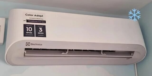 Ar-condicionado Electrolux Split Inverter 9.000 Btus Color Adapt Wi-Fi Só Frio Cor Branco 220V
