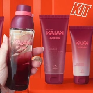 Presente Natura Kaiak Aventura Masculino ou Feminino (3 produtos)