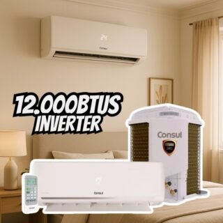 Ar Condicionado Split Consul Dual Inverter 12.000 BTU/h Frio Monofásico 220V