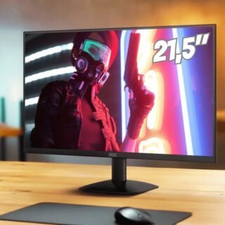 Monitor 100Hz Full HD Widescreen 1ms AOC Série B35 22B35HM2 21,5″ VGA HDMI