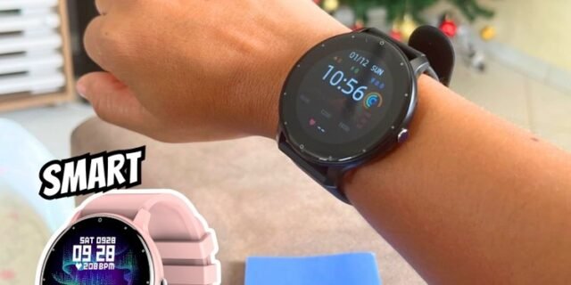 Smartwatch Relógio Inteligente My Watch I Fit Haiz Tela Full Touch 1.28″ Resistente à Água IP67 com Modos Esportivos e Recebimento de Notificações