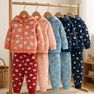 Kit 3 Conjuntos Inverno Soft Infantil Roupa Bebê Frio