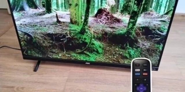 Smart Tv 32 Hd Roku Tv 32s5135/78g Preta Aoc