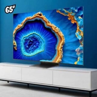 Smart TV QD Mini LED 65″ Google TV Ultra HD 4K TCL C755 Comando de Voz HDR10+ 120Hz HDMI 2.1 VRR