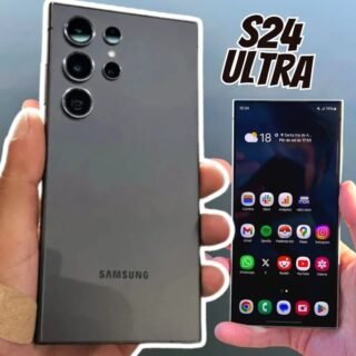 Smartphone Samsung Galaxy S24 Ultra 6,8″ Galaxy AI 256GB Titânio Preto 5G 12GB RAM Câm. Quádrupla 200MP + Selfie 12MP Bateria 5000mAh Dual Chip
