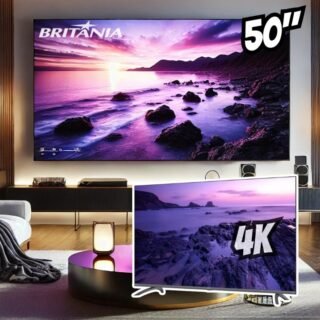 Smart TV 50” Britânia BTV50VA4REGB Roku TV