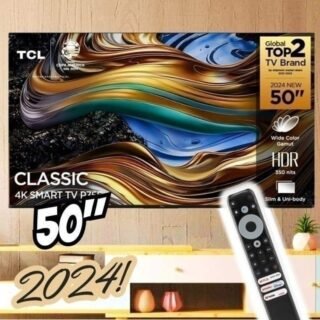 Tcl Led Smart Tv 50” P755 4k Uhd Google Tv
