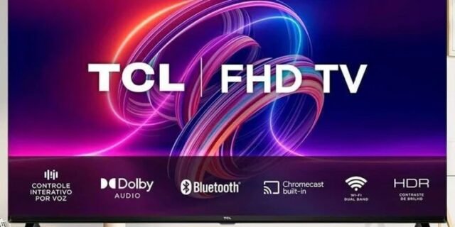 Smart TV 32” Full HD LED TCL 32S5400A Android