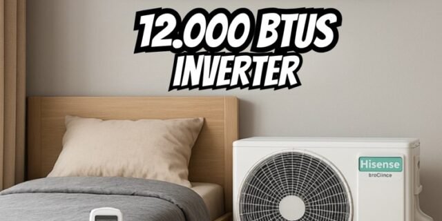 Ar Condicionado Split Hi Wall Hisense Connect Inverter 12.000 Btus Frio 220v R-32