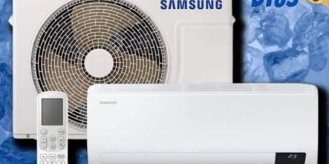 Ar-condicionado Split Samsung Inverter WindFree Connect AI 24.000 BTUs Frio Sem Vento AR24DYFAAWKNAZ