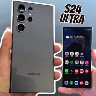 Smartphone Samsung Galaxy S24 Ultra 6,8″ Galaxy AI 256GB Titânio Preto 5G 12GB RAM Câm. Quádrupla 200MP + Selfie 12MP Bateria 5000mAh Dual Chip