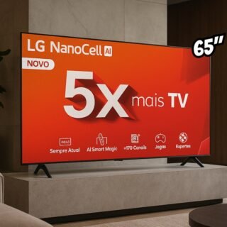 TV LG 65″ Smart 4K UHD NanoCell 65NANO80TSA