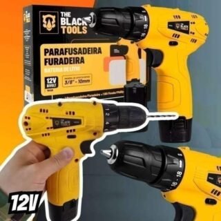 Parafusadeira Furadeira 3/8 Bivolt A Bateria 12v FST007 – Fasterr Tools