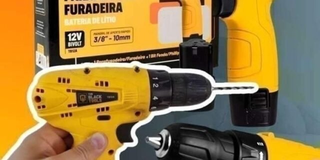 Parafusadeira Furadeira 3/8 Bivolt A Bateria 12v FST007 – Fasterr Tools