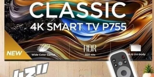 Smart TV 43″ 4K UHD LED TCL 43P755 Wi-Fi Bluetooth 3 HDMI 1 USB