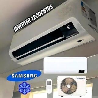 Ar-condicionado Split Samsung Inverter WindFree AI 12.000 BTUs Frio Sem Vento