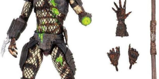 NECA – Predator 2 Ultimate Battle Damaged City Hunter 7 Action Figure, Battle Damaged City Hunger, 8 Inch