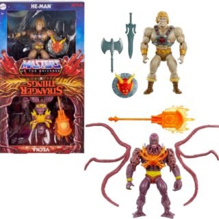 Master Of The Universe, Pacote Sortido com 2 Figuras de Ação Stranger Things de 14 centímetros (Não é Possível Escolher o Modelo)