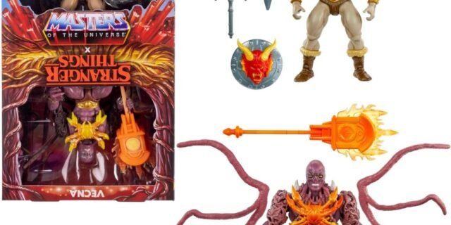 Master Of The Universe, Pacote Sortido com 2 Figuras de Ação Stranger Things de 14 centímetros (Não é Possível Escolher o Modelo)