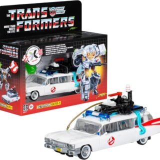 Transformers Colaborativo: Caça-Fantasmas Mash-Up – Transformers Ghostbusters Ecto-1 Ectotron – Exclusivo limitado