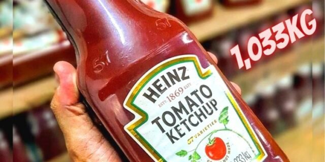 Heinz Ketchup Tradicional, 1,033KG – Tamanho Grande