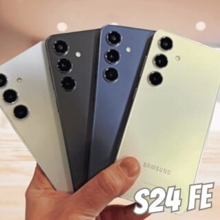 Smartphone Samsung Galaxy S24 FE 128GB Grafite 5G 8GB RAM 6,7″ Câm. Tripla + Selfie 10MP