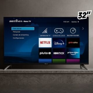 Smart Tv Britânia 32 Polegadas Hd Led Btv32g7pr2csgblh