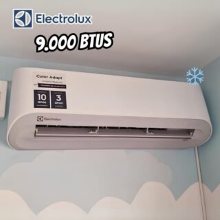 Ar Condicionado Split Hi Wall On/off R-32 Electrolux Color Adapt 9000 Btus Frio 220v