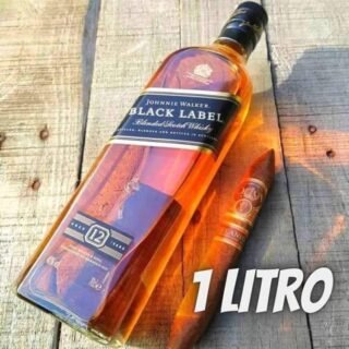 Whisky Johnnie Walker Black Label 12 Anos 1L