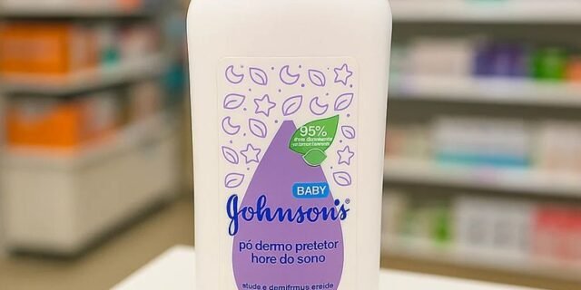 Pó Dermo Protetor JOHNSON’S® Hora do Sono 100 g