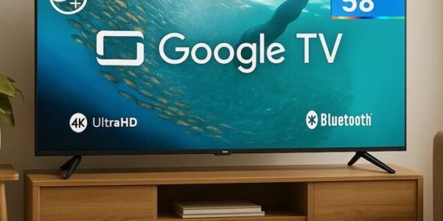 Smart TV 58″ 4K UHD D-LED Philips Série 7019 58PUG7019/78 Wi-Fi Bluetooth Google Assistente 3 HDMI 2 USB