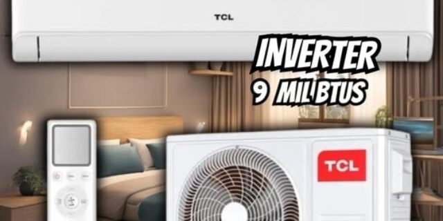 Ar Condicionado Split Inverter Hi Wall TCL T-Pro 2.0 9000 BTUs Frio TAC-09CTG2-INV – 220V