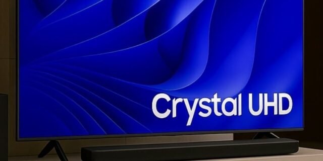 Samsung Smart TV 65″ Crystal UHD 4K 65DU8000 – Painel Dynamic Crystal Color, Gaming Hub