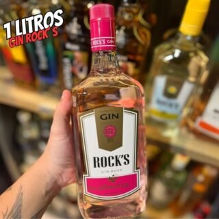 Rocks Gin Rocks Stramberry 995 Ml Sabor 1L