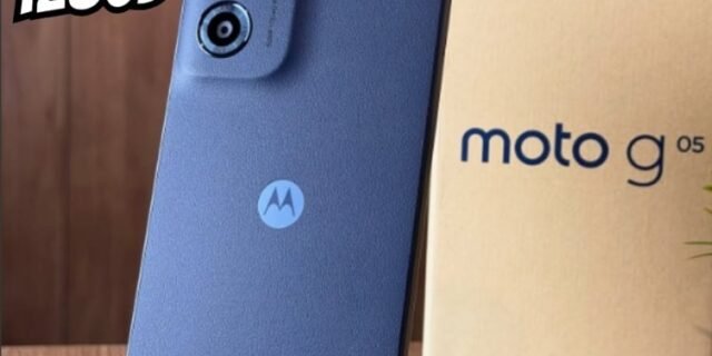 Motorola Moto g05 – 128GB 12GB (4GB RAM + 8GB Ram Boost)