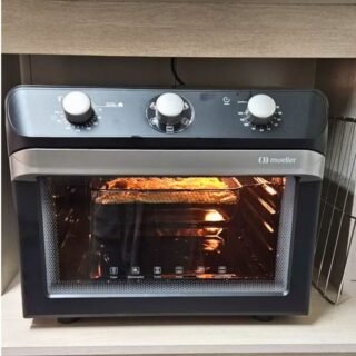 Air Forno Elétrico e fritadeira Mueller 35 Litros Preto com função Fryer MFB35G