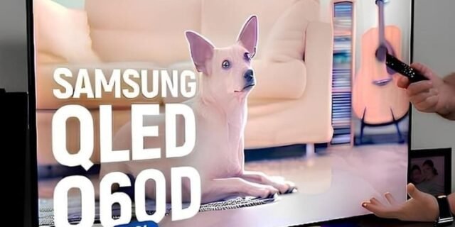 Samsung Smart TV 50″ QLED 4K Q60D 2024, Modo Game, Tela sem limites, Design slim, Visual livre de cabos, Alexa built in