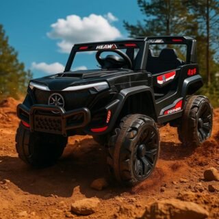 Bang Toys Jipe Elétrico Duna 12v Recarregável Preto