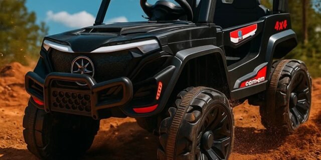 Bang Toys Jipe Elétrico Duna 12v Recarregável Preto