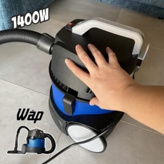 WAP Aspirador de Pó e Água Barril GTW BAGLESS, Compacto, 6 Litros, com Filtro Lavável, 160mbar 1400W 127V