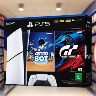 PlayStation®5 Slim Digital -Pacote ASTRO BOT e Gran Turismo 7