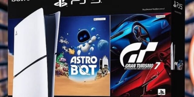 PlayStation®5 Slim Digital -Pacote ASTRO BOT e Gran Turismo 7