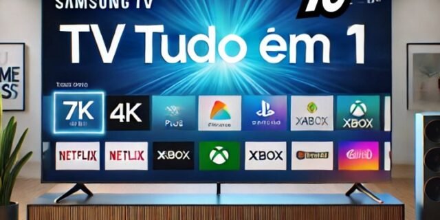 Smart TV 70” 4K UHD LED Samsung 70DU7700 – Wi-Fi Bluetooth Alexa 3 HDMI