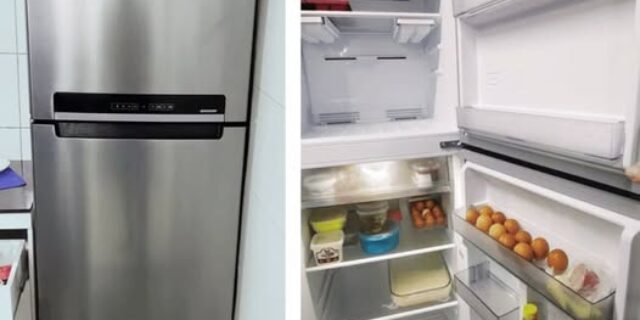 Geladeira/Refrigerador Midea Frost Free Duplex 425L MD-RT572EVD461