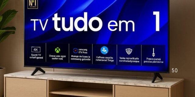 Smart TV Samsung UN50DU8000GXZD 50” UHD 4K Crystal