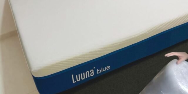 Colchão Luuna Blue Solteiro, Espumas Certificadas, Suporte e Conforto, Firme Confortável, 88cm x 188cm x 20cm