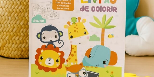 Fisher-Price – Meu livrão de colorir