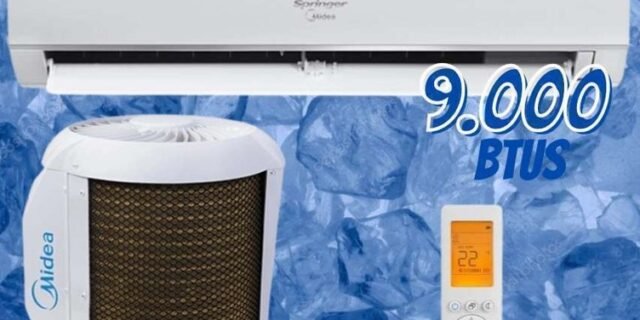 Ar Condicionado Split Hi Wall Springer Midea AirVolution 9000 BTUs Frio 42AFFCI09S5 – 220V