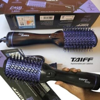 Escova Taiff Easy Oval, Secadora, Alisadora e Volumizadora, Lilás, 127V, Modelo: 560007IP